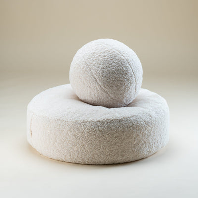 Teddy Sitzsack "Cream White"