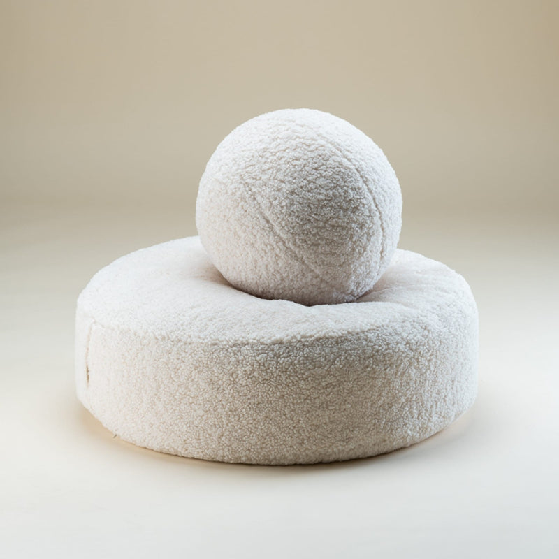 Teddy Sitzsack "Cream White"