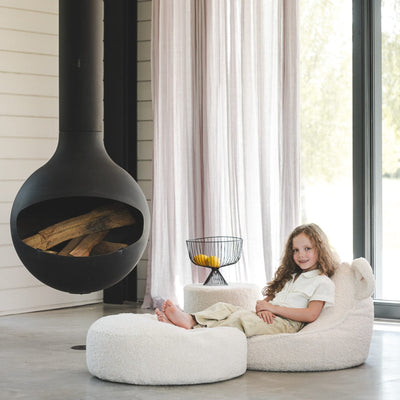 Teddy Sitzsack "Cream White"