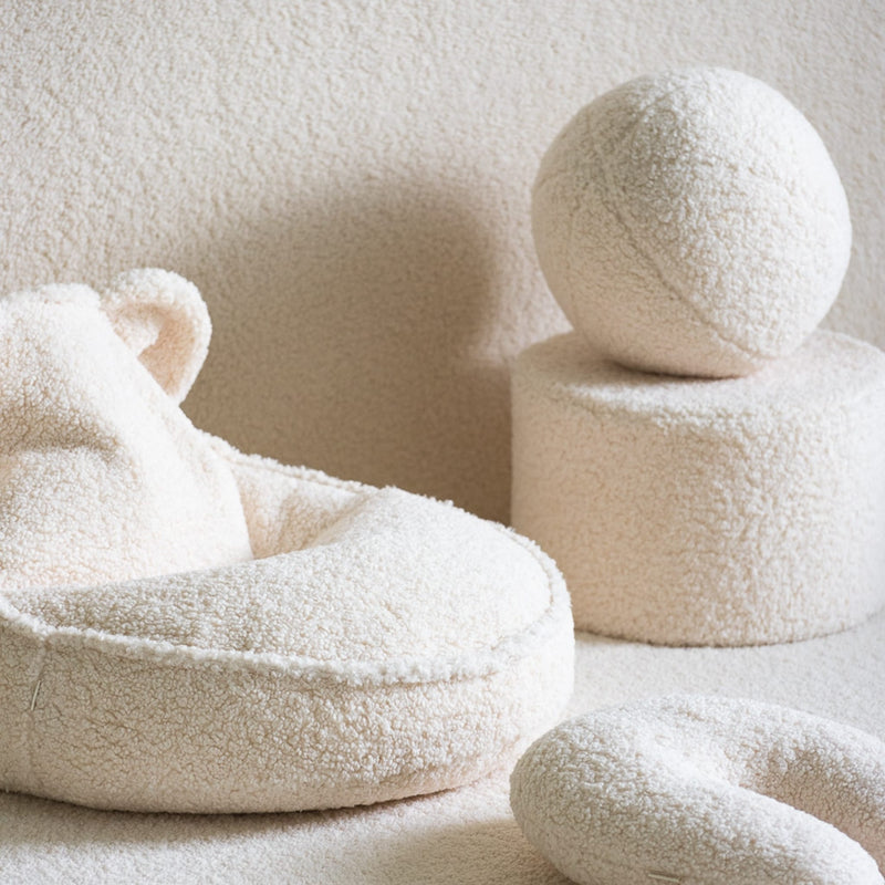 Sitzpuff "Cream White"