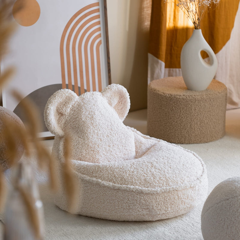 Teddy Sitzsack "Cream White"