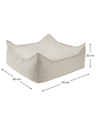 Outdoor Square Ottoman "Terra"