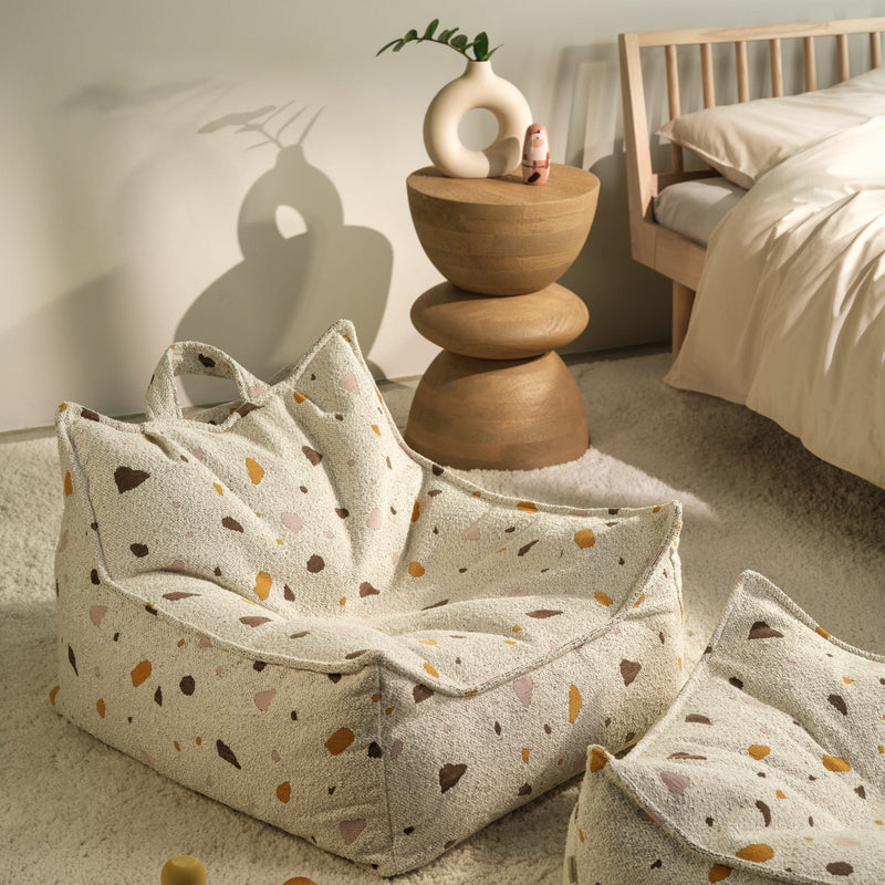 Sitzsack Sessel "Terrazzo Marble"