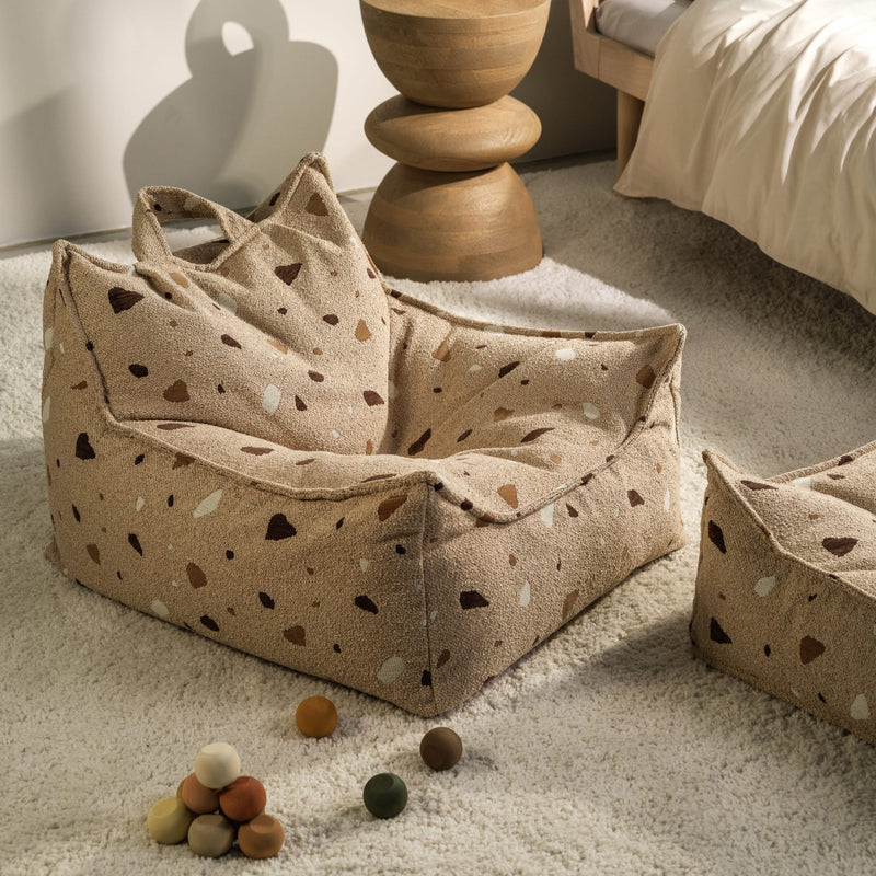 Sitzsack Sessel "Terrazzo Sand"