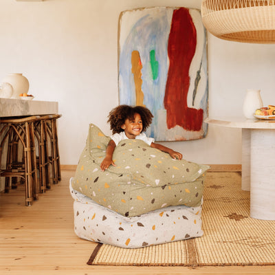 Sitzsack Sessel "Terrazzo Moss"