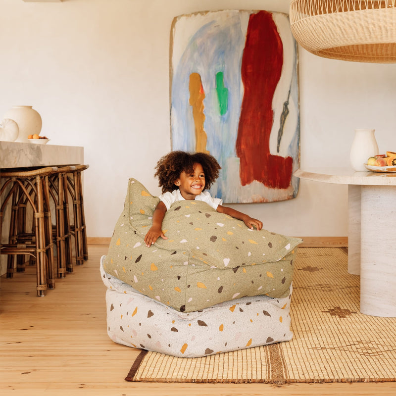 Sitzsack Sessel "Terrazzo Moss"