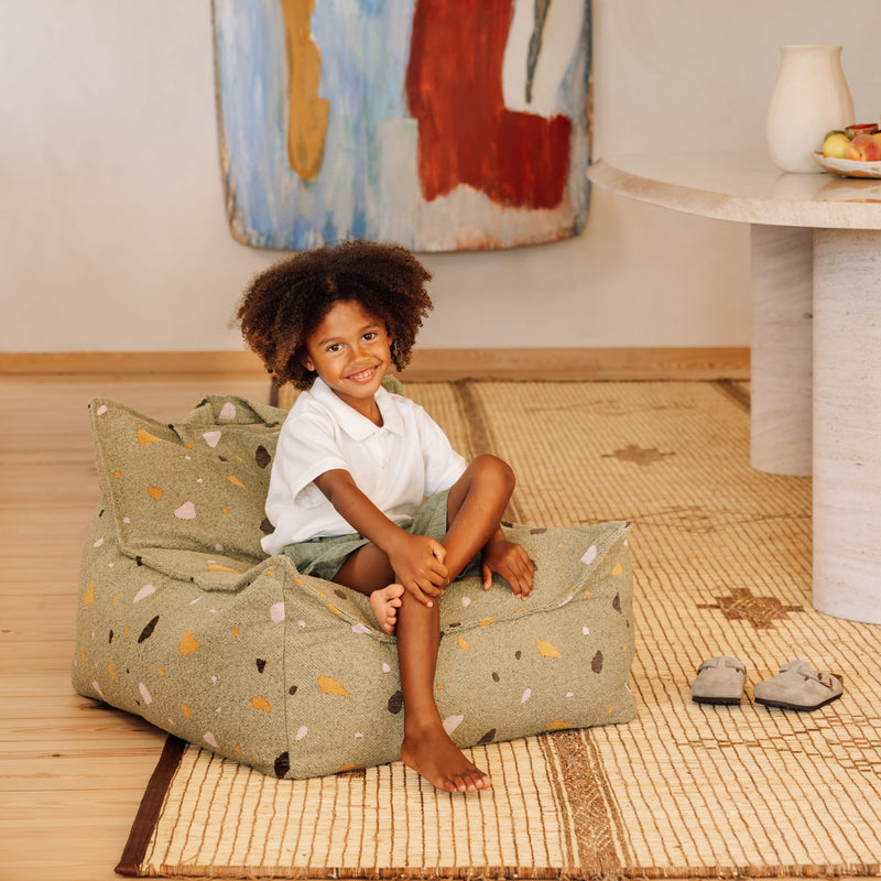 Sitzsack Sessel "Terrazzo Moss"