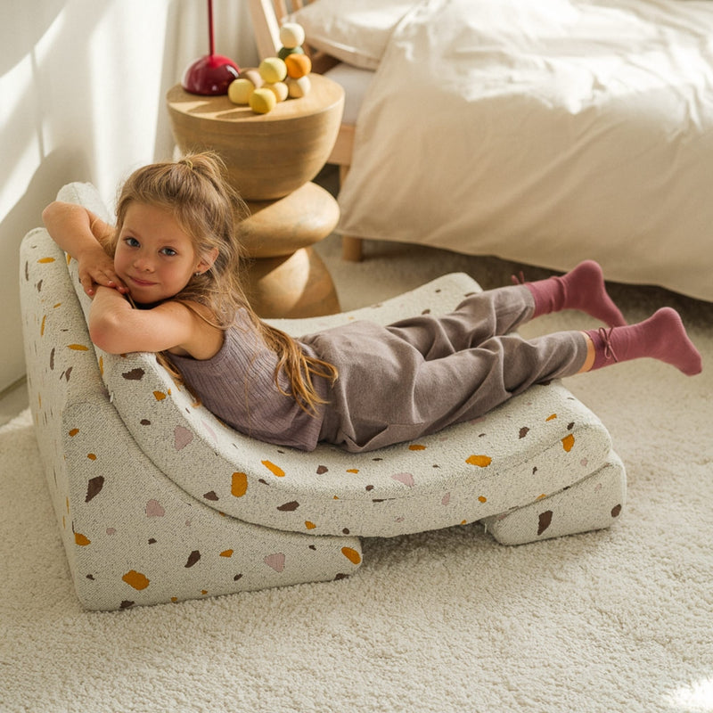Kindersessel Moon "Terrazzo Marble"