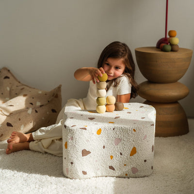 Sitzpuff "Cloud Terrazzo Marble"