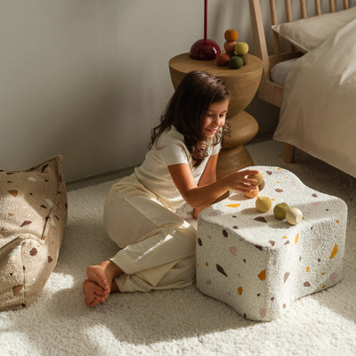 Sitzpuff "Cloud Terrazzo Marble"