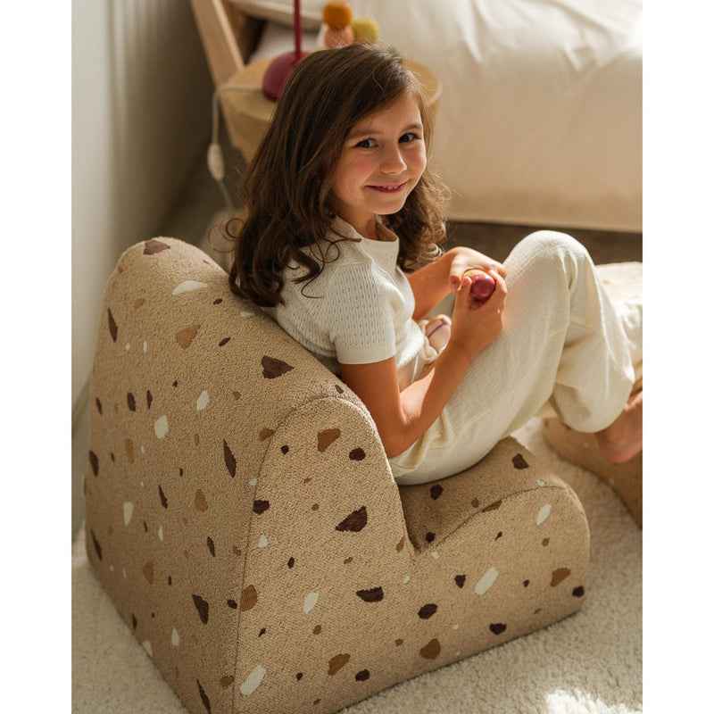 Kindersessel  "Terrazzo Sand "