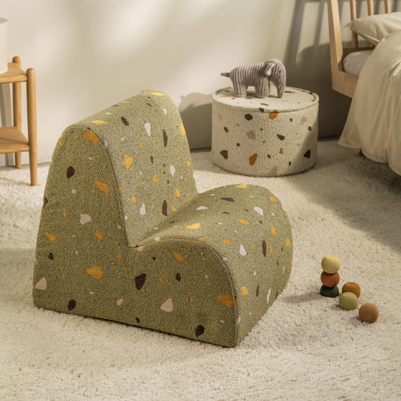 Kindersessel  "Terrazzo Moss"