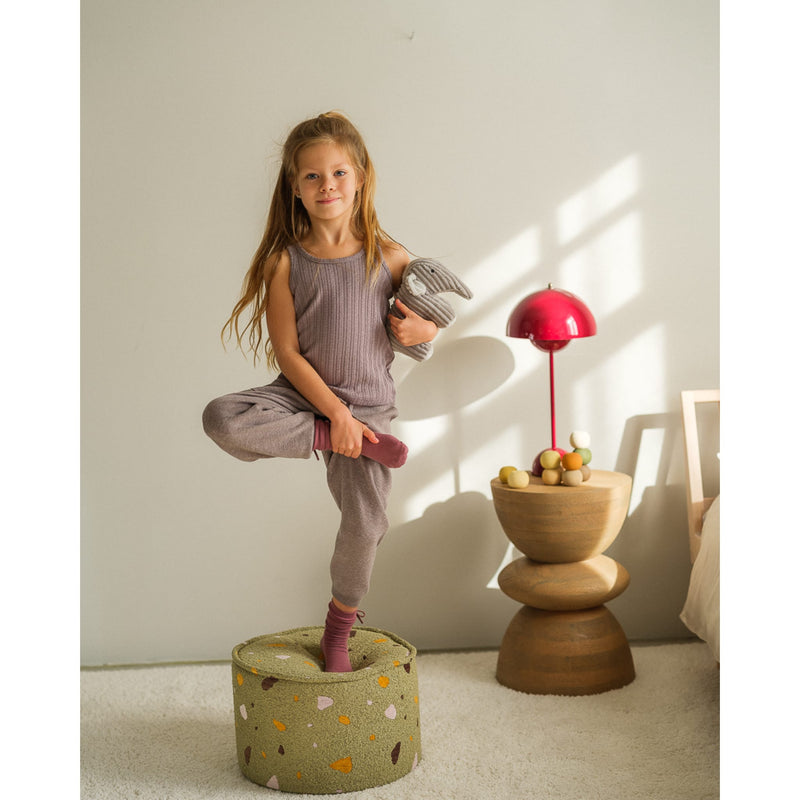 Sitzpuff "Terrazzo Moss"