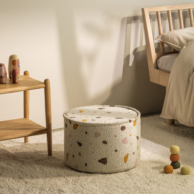 Sitzpuff "Terrazzo Sand"