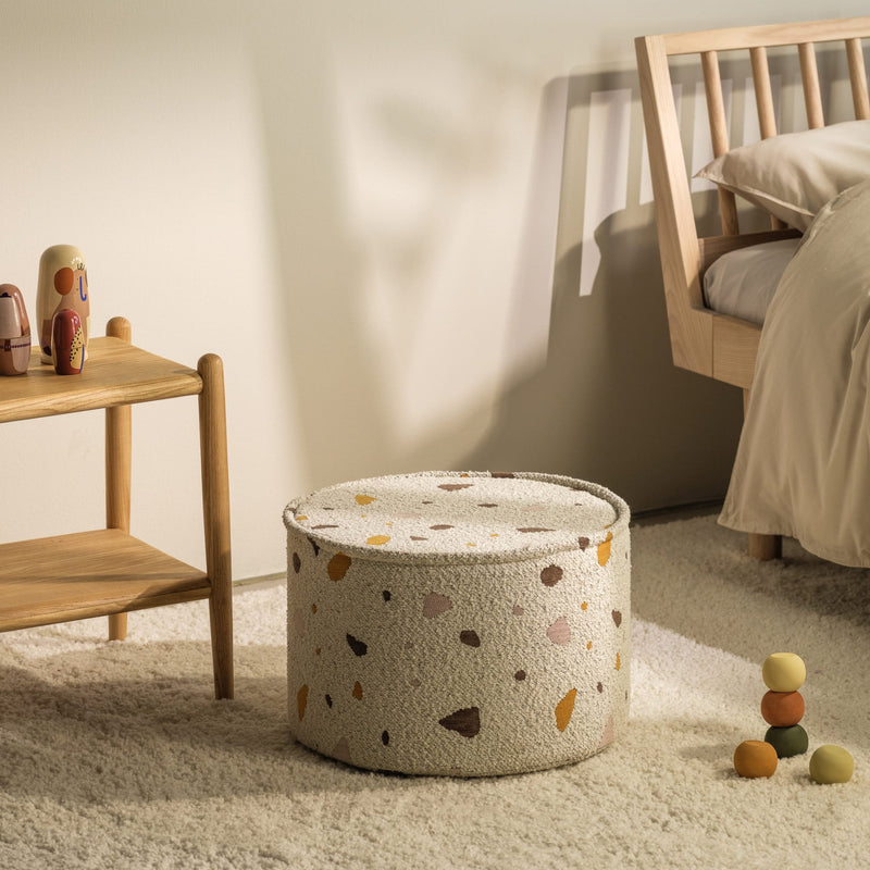 Sitzpuff "Terrazzo Sand"