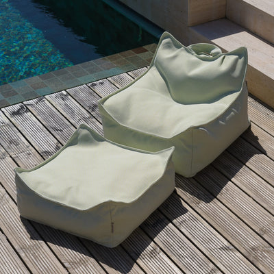 Outdoor Square Ottoman "Herba"