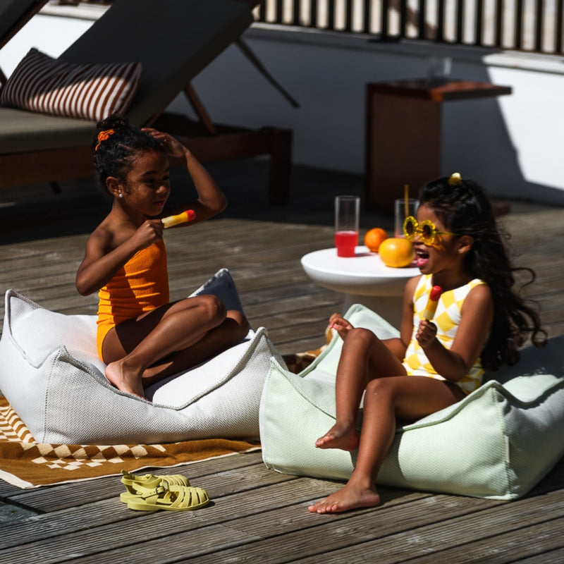Outdoor Square Ottoman "Herba"