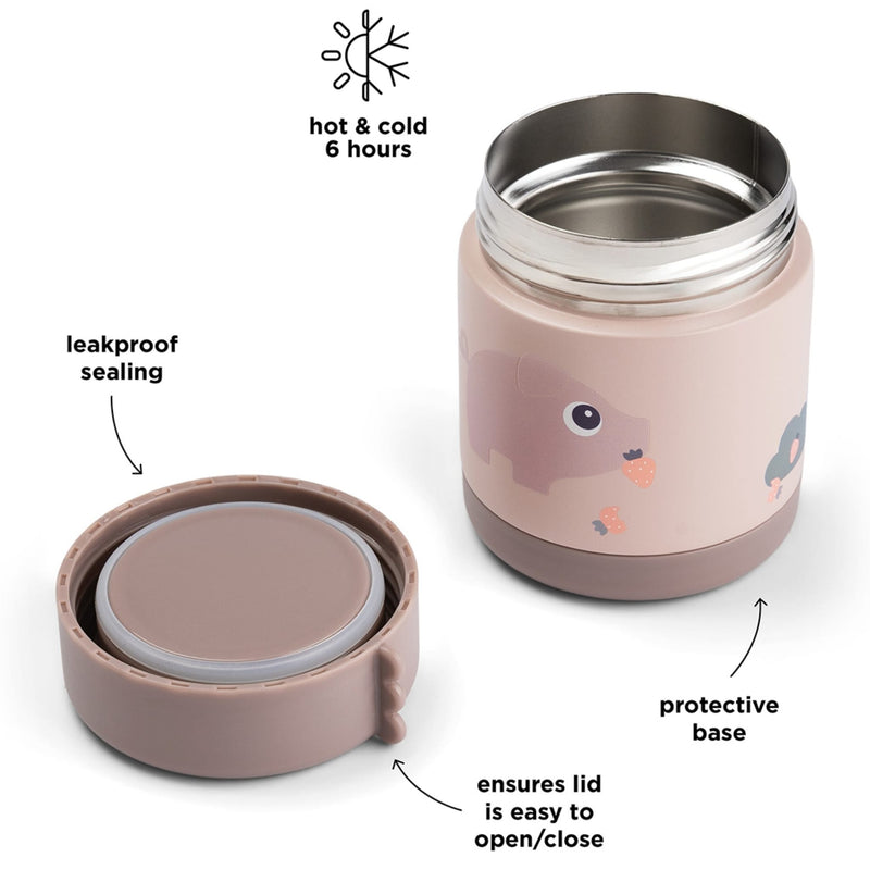 Thermo-Essensbehälter "Tiny farm - powder" 300 ml