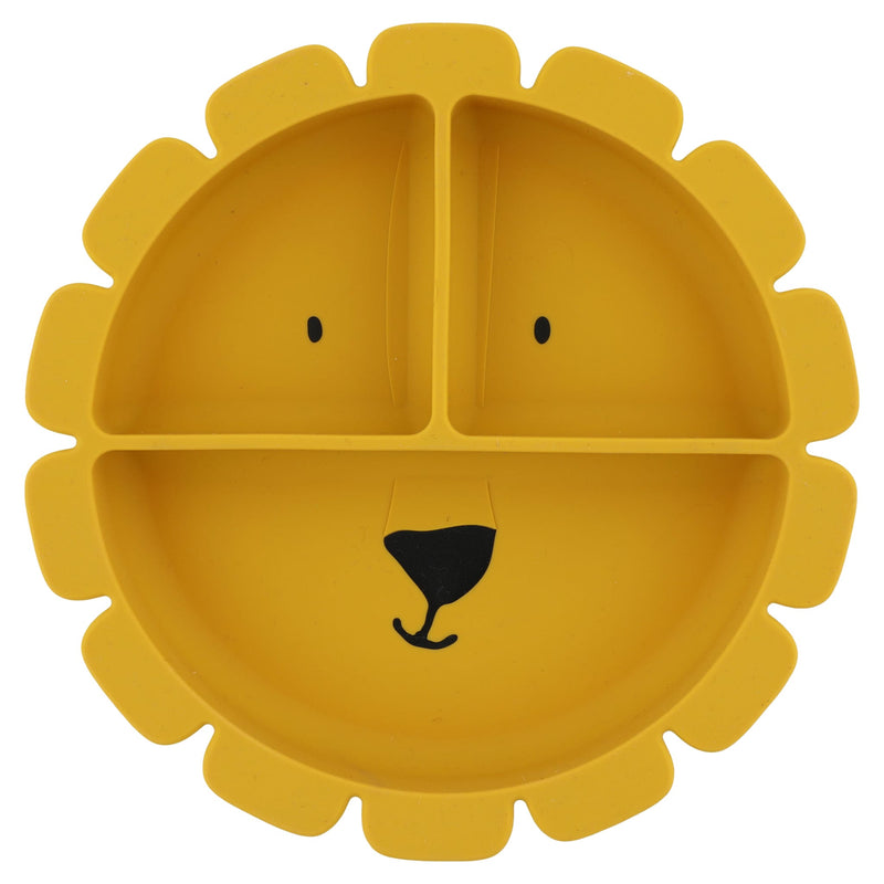 Silikon-Esslernteller mit Saugnapf "Mr. Lion"
