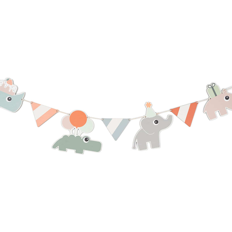 Doppelseitige Wimpelkette "Celebration Colour mix"