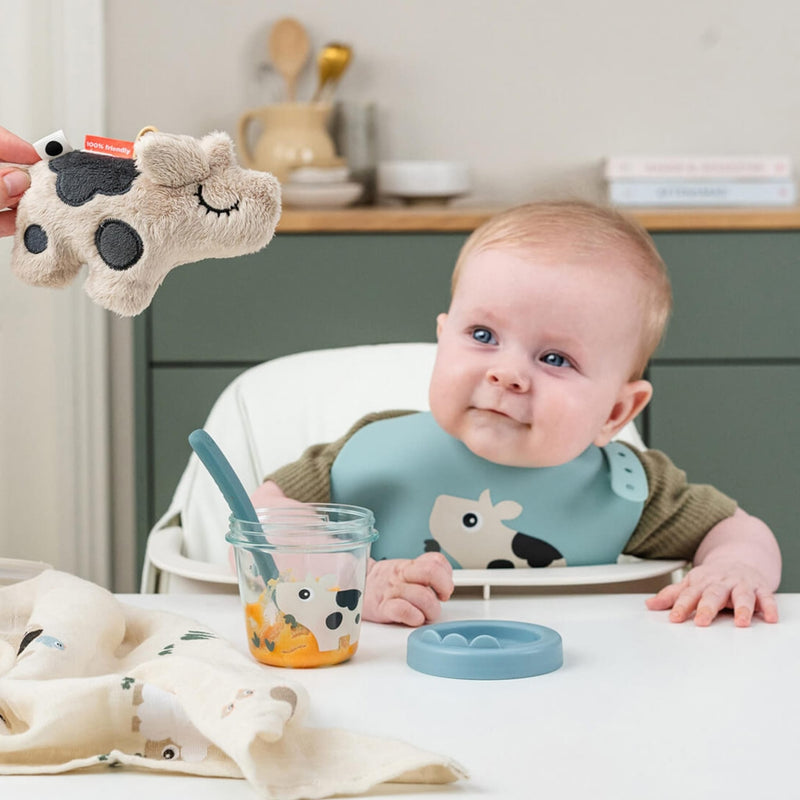Baby-Snackbox "Tiny Farm - blue" 2er Set