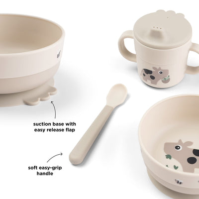 Geschirrset “Foodie Tiny farm - Sand"