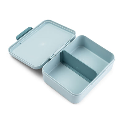 Brotdose mit Trennwand "Tiny farm - Blue"
