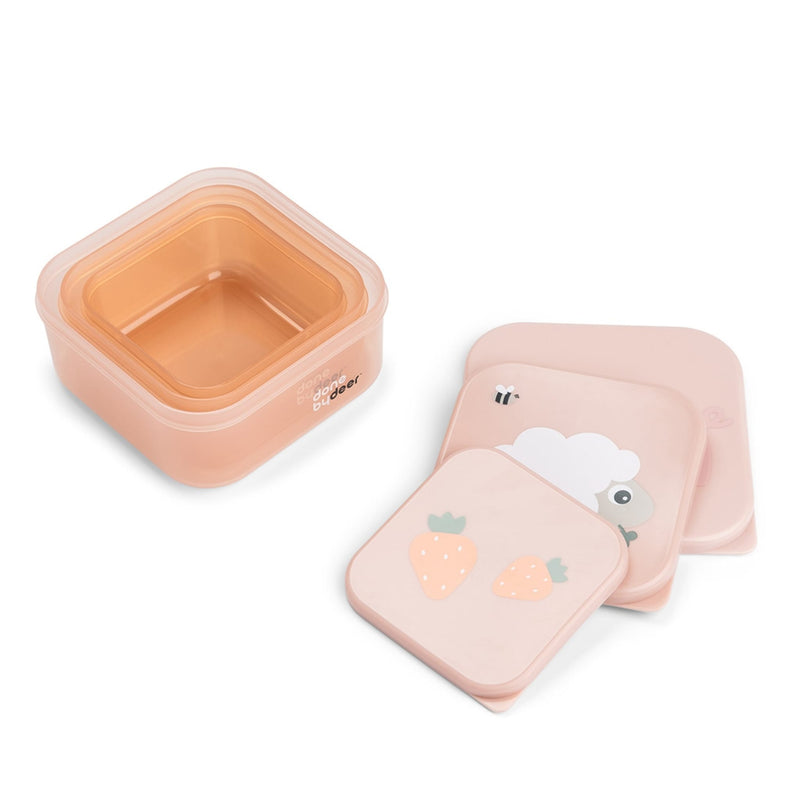 Snackbox-Set für Kinder “Tiny Farm - powder"