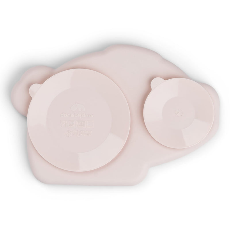 Stick&Stay Silikon Snackteller "Pigee - powder“