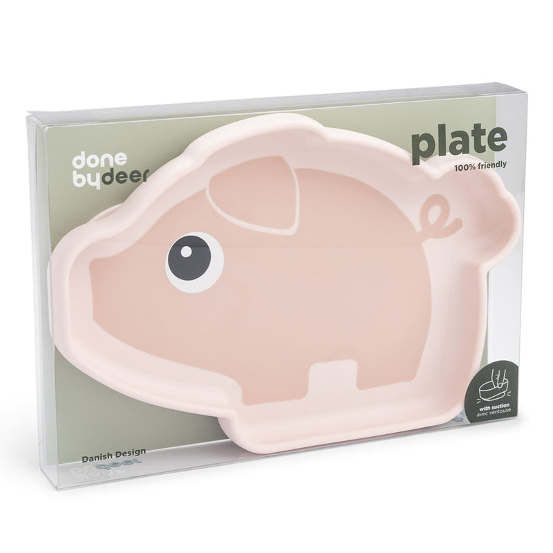 Stick&Stay Silikon Snackteller "Pigee - powder“