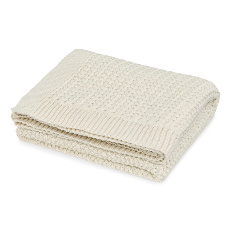 Strick Babydecke "Harper Off White"