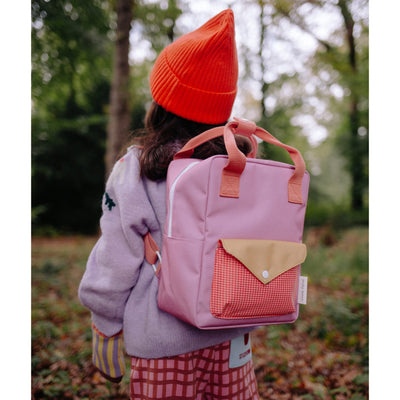 Kleiner Kinderrucksack "Envelope - Rosebay pink"
