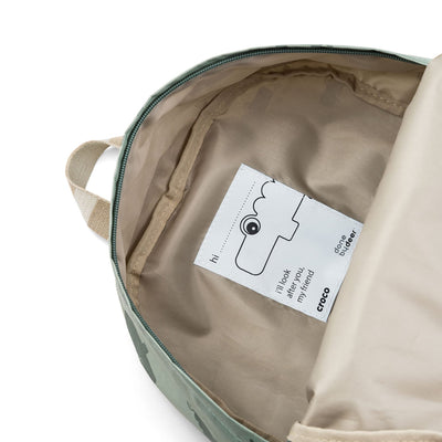 Kinderrucksack “Croco Green”