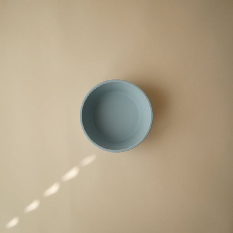 Silikonschüssel mit Saugnapf “Powder Blue"