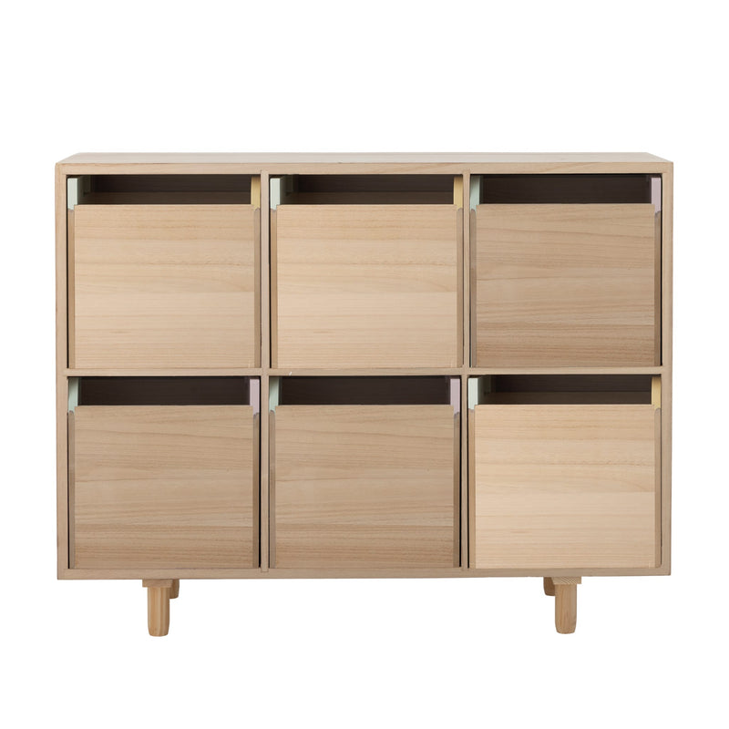 Bücherregal mit Schubladen "Calle Natur"