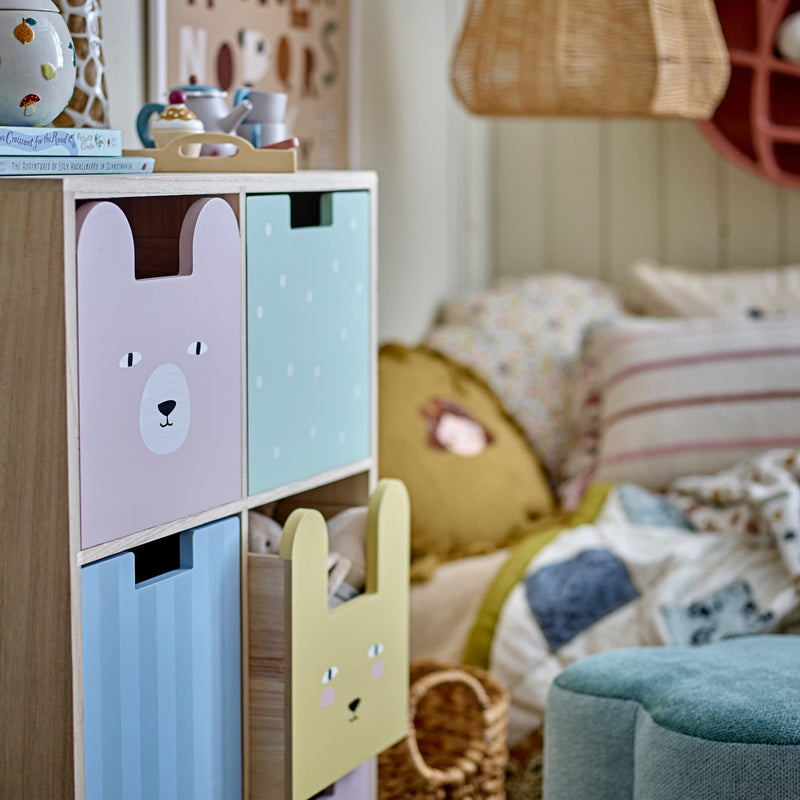 Bücherregal mit Schubladen "Calle Natur"