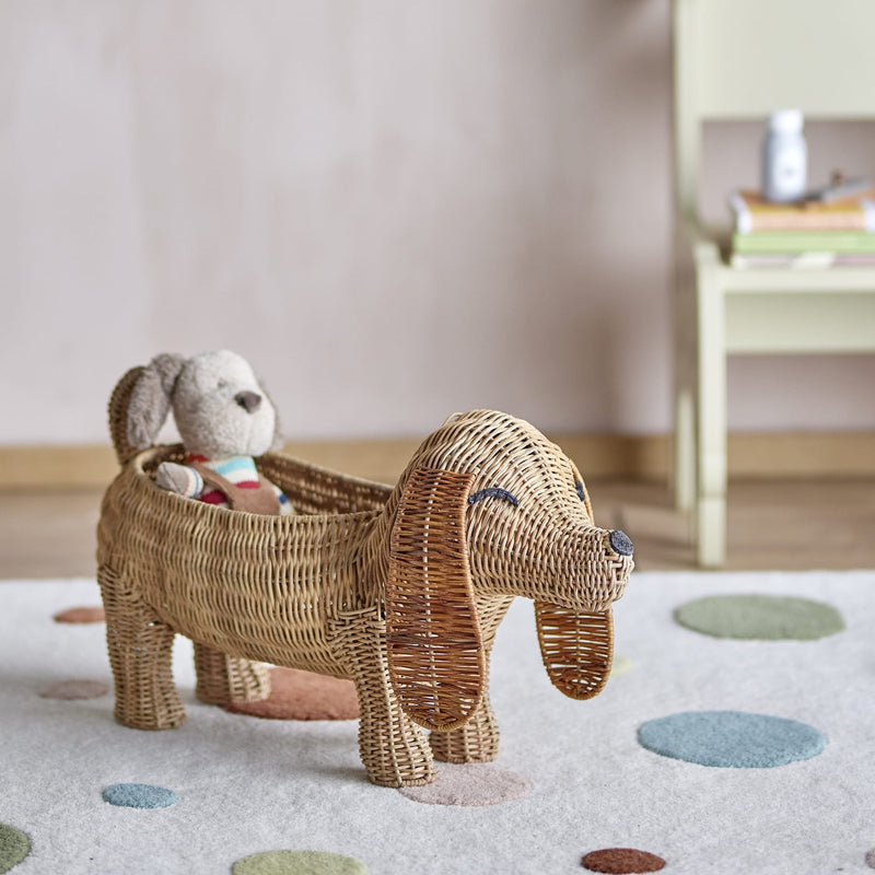 Korb "Palle Braun" Rattan