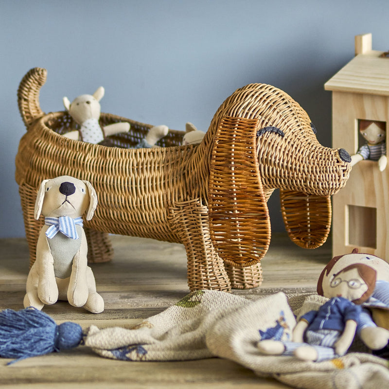 Korb "Palle Braun" Rattan