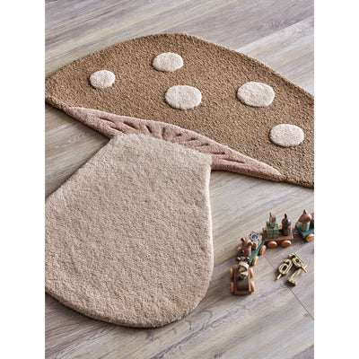 Kinderteppich “Mushroom Braun"