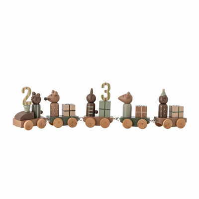 Geburtstagszug “Junaid Bunt” L38xH11xW5 cm