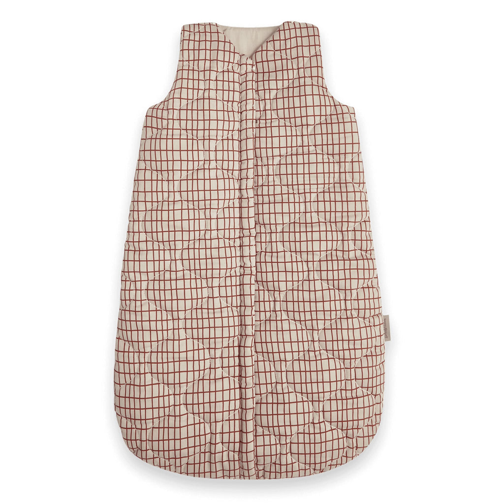 garbo and friends schlafsack Babyschlafsack "Checks Rust" 6-18 Monate