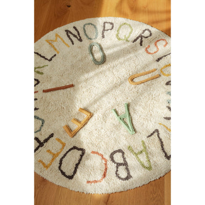 Waschbarer Spielteppich  "ABC COLOR AND LETTERS"