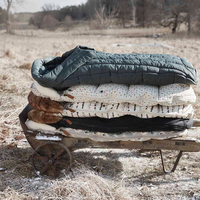 Fußsack "Pebble Green"