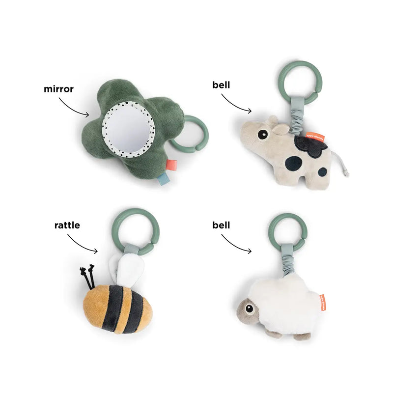 Spielbogen mit Krabbeldecke "Tiny Farm - Green"