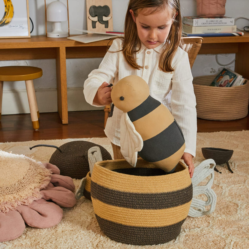 Aufbewahrungskorb fürs Kinderzimmer "Mama Bee"