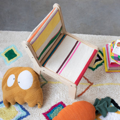 Waschbarer Baumwollteppich "Kaarol" 140 x 200 cm