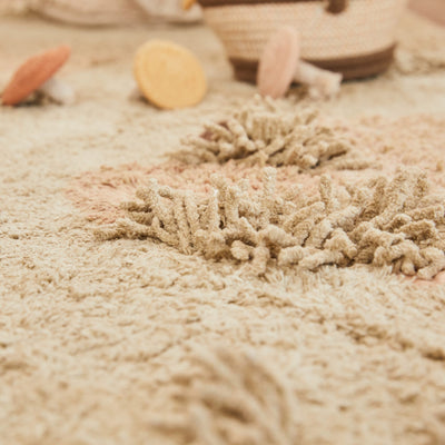 Waschbarer Baumwollteppich “Mushroom Forest” 120 x 160 cm