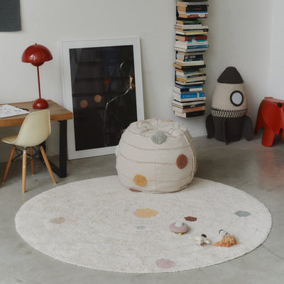 Waschbarer Spielteppich "Solar System“ 150 Ø cm