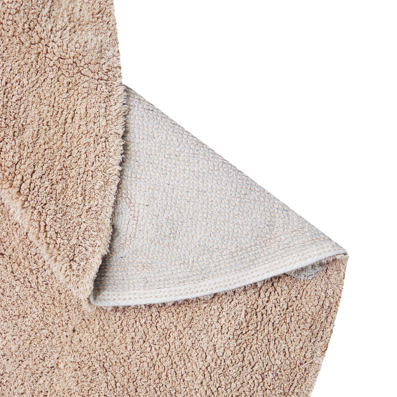 Waschbarer Baumwollteppich “Dot Rose” Ø 140 cm