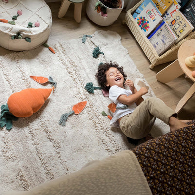 Sitzpuff für Kinder "Tic-Tac-Toe"